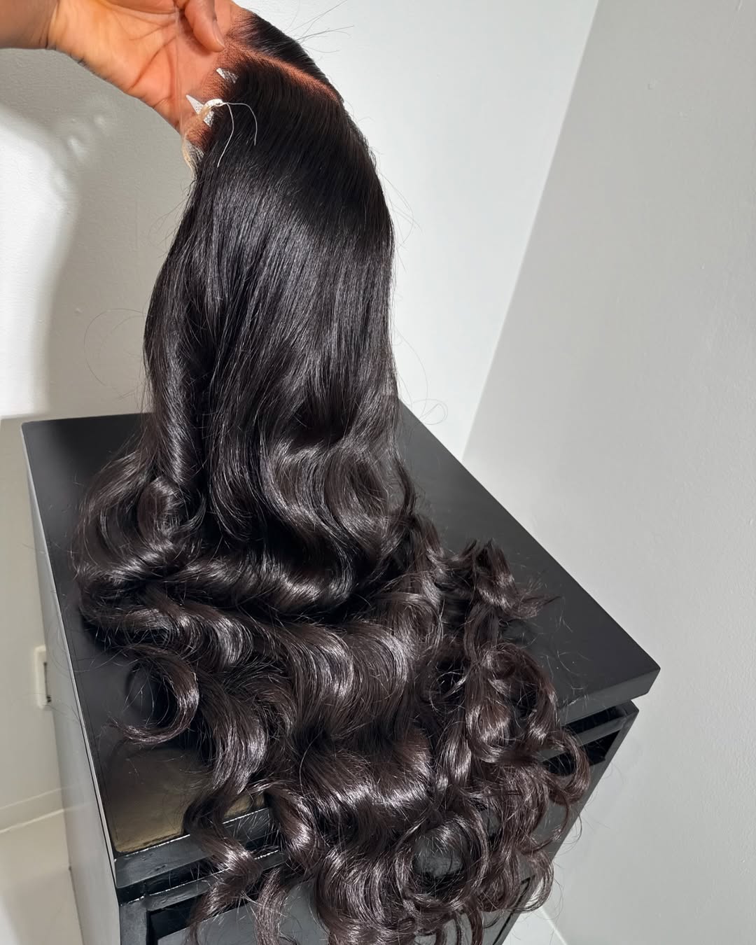 Glueless Wear And Go Human Hair Wig - 인도산 250 밀도, 13x4 HD 투명