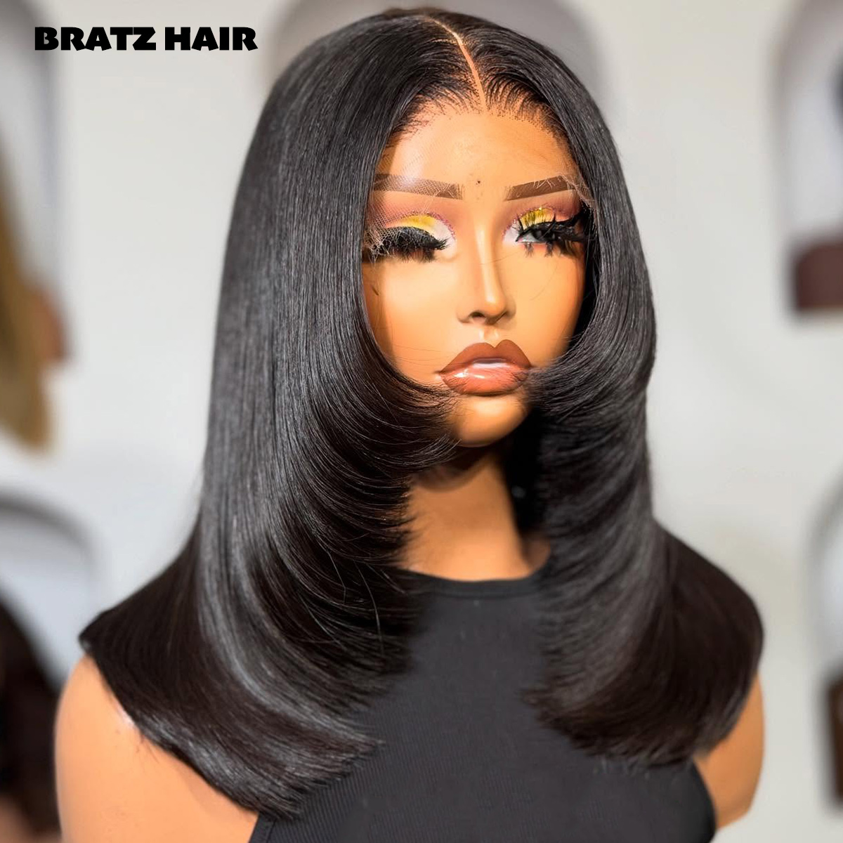 Glueless Wear And Go Human Hair Wig - 슈퍼 더블 드로운 레이어드 컷 5x5
