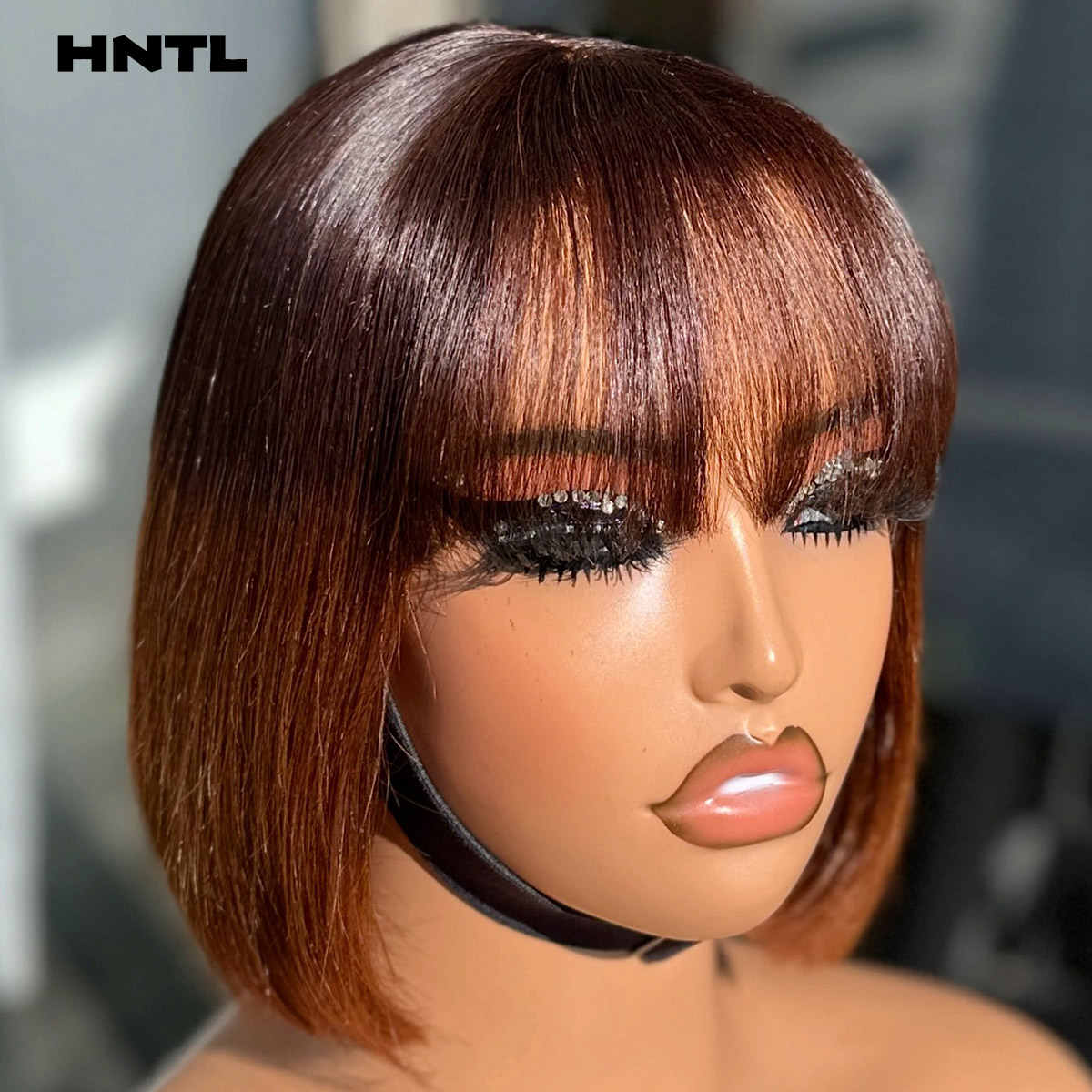 웨어앤고 2바이6 클로저뱅 밥 8인치 글루리스 가발 인 - Glueless Wear And Go Human Hair Wig 리뷰 및 가격