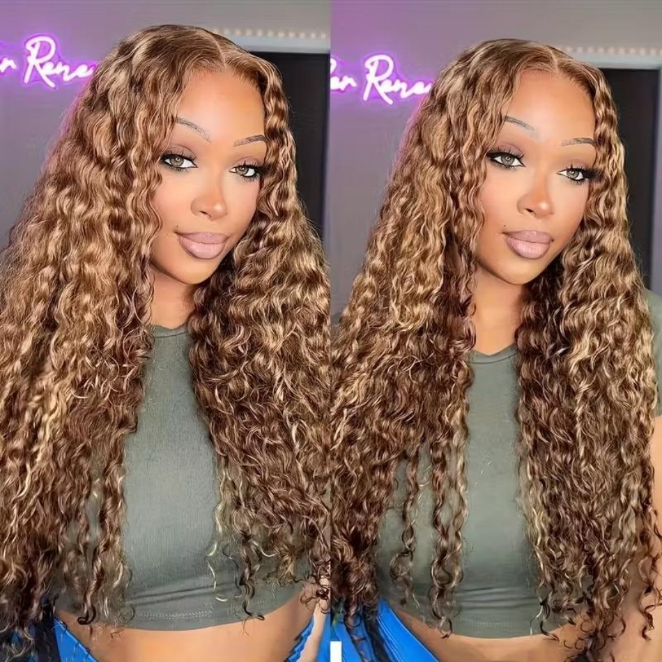 427 하이라이트 옴브레 가발 인모 13X6 HD 레이 - Hd Lace Frontal Wig Human Hair Pre Plucked 리뷰 및 가격