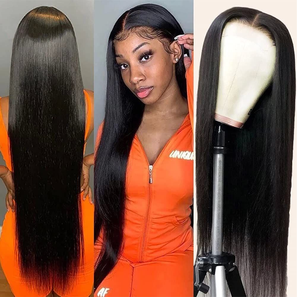 13x6 HD 레이스 인모 가발, 프리 플러킹된 본 스 - Hd Lace Frontal Wig Human Hair Pre Plucked 리뷰 및 가격