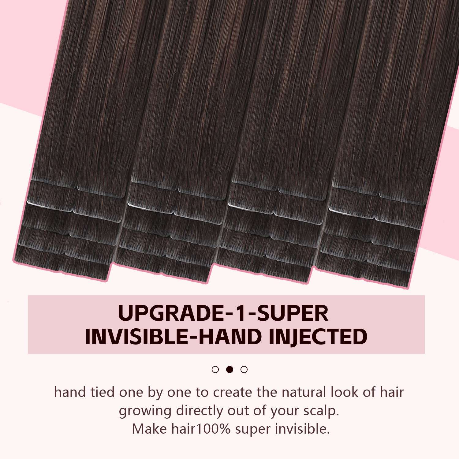 스위트메트 인비저블 테이프 헤어 익스텐션 20개, 14 - Invisible Tape In Extensions Real Hair 리뷰 및 가격