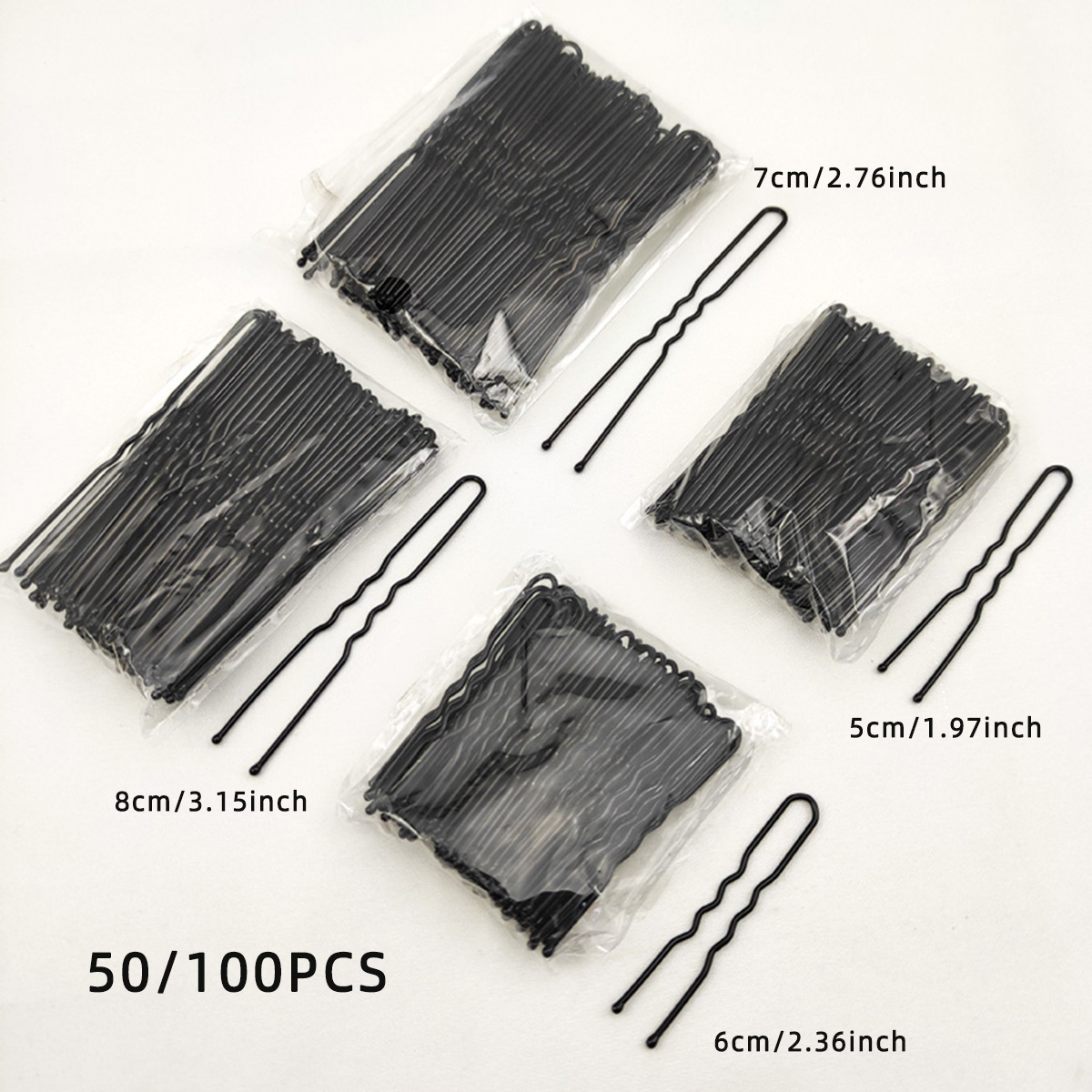 50/100 PCS 여성 5/6/7/8 cm 머리 물결 - Hair Bundles 리뷰 및 가격