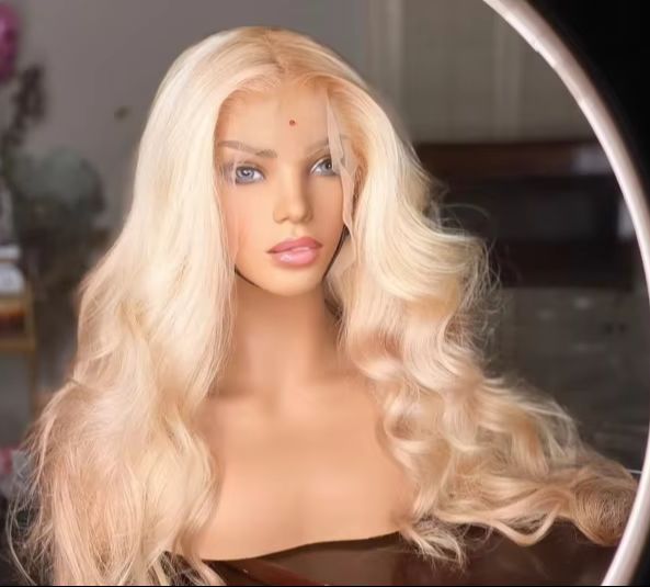 613 블론드 가발 롱 바디 웨이브 레이스 프론탈 가발 - 613 Blonde Body Wave Lace Front Wig 리뷰 및 가격