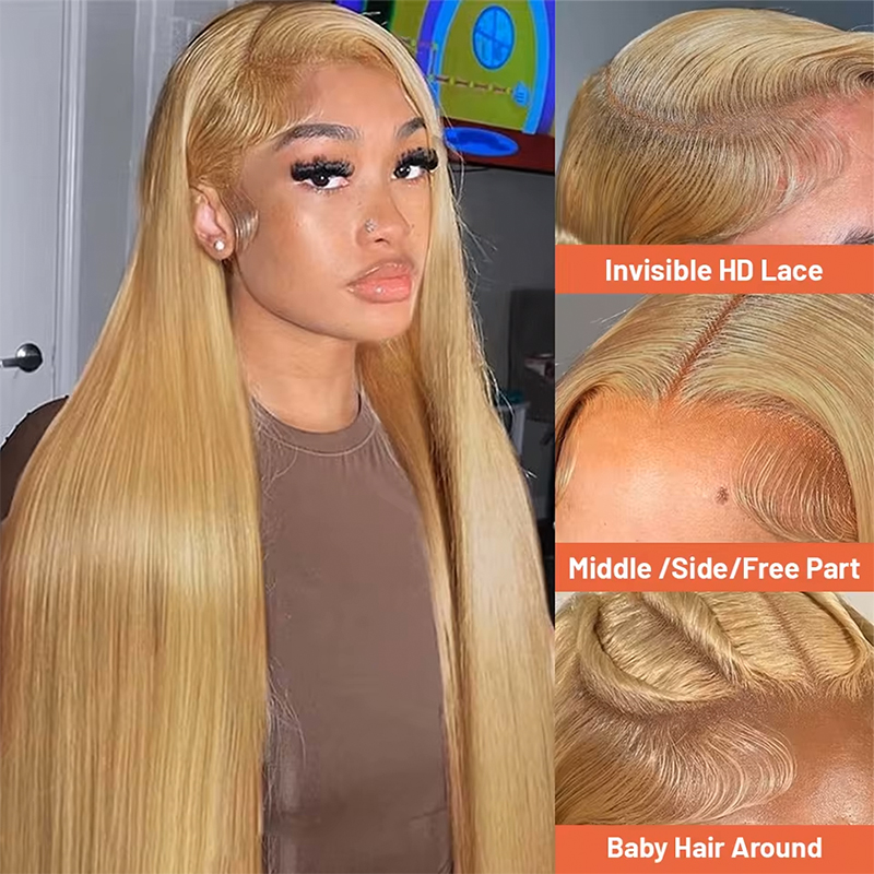 36인치, 180~220% 밀도, 스트레이트 스타일,  - Lace Front Wigs 리뷰 및 가격