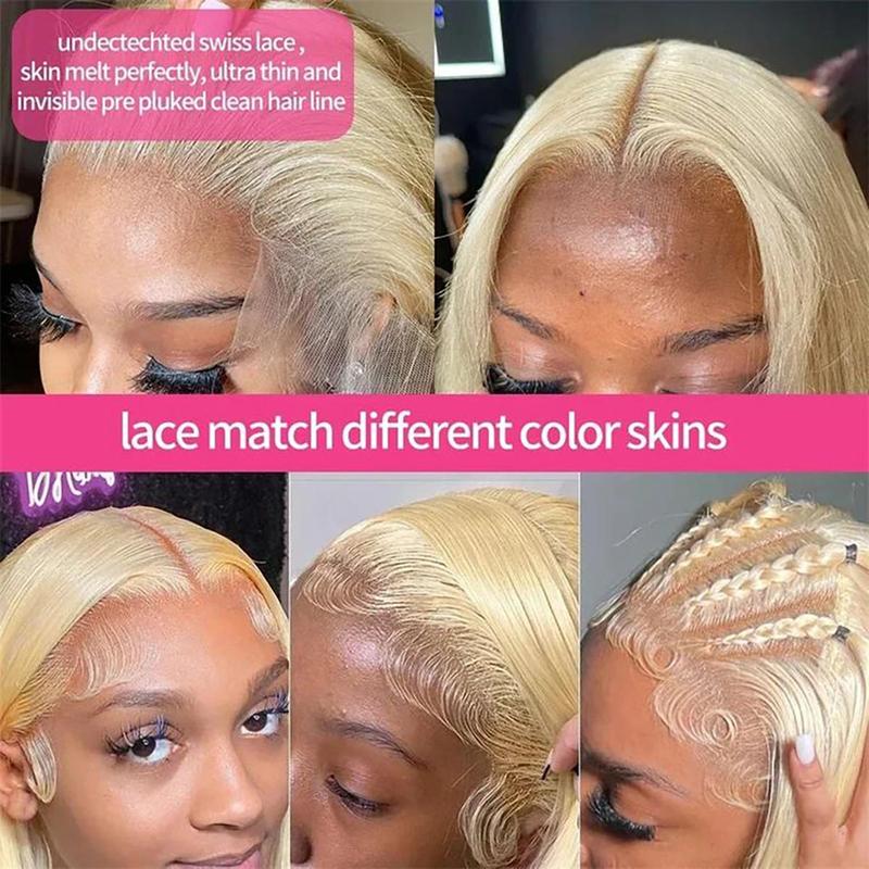 613 13x6 레이스 프론트 가발 인모 40인치 가발 - 613 Blonde Body Wave Lace Front Wig 리뷰 및 가격