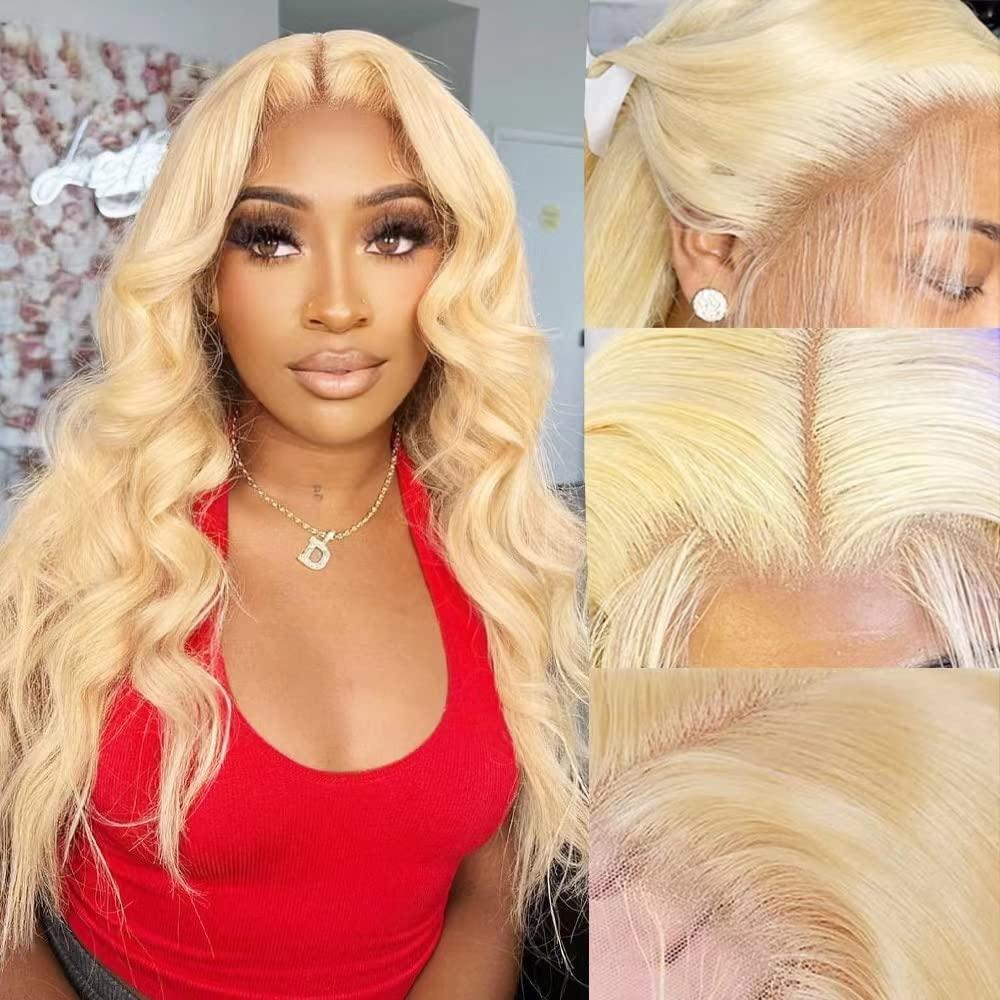 613번 색상의 레이스 프런트 가발, 200% 밀도,  - 613 Blonde Body Wave Lace Front Wig 리뷰 및 가격