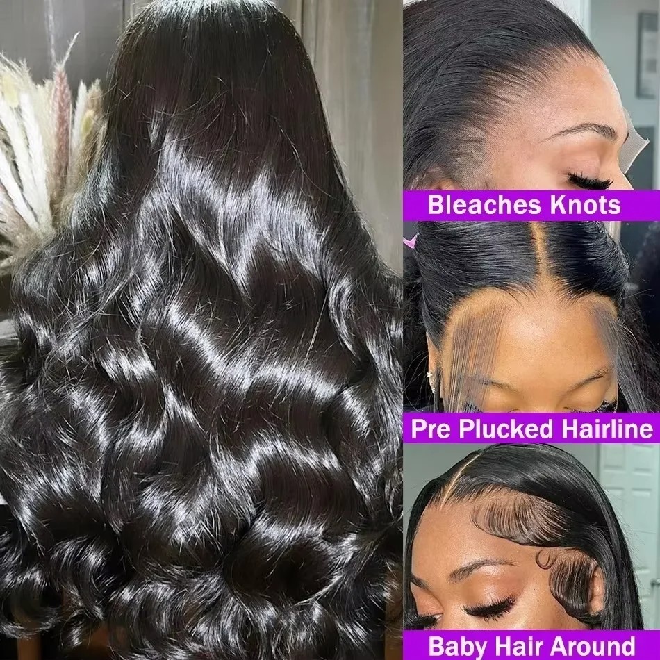 40인치 바디 웨이브 인모 가발 13x6 HD 레이스  - Hd Lace Frontal Wig Human Hair Pre Plucked 리뷰 및 가격