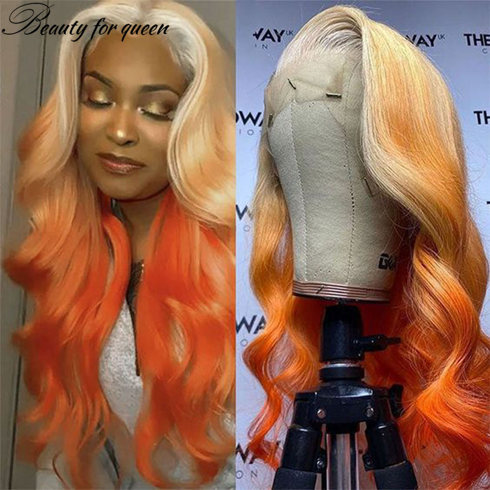 진저 613 오렌지 바디 웨이브 투명 레이스 프론트 가 - 613 Blonde Body Wave Lace Front Wig 리뷰 및 가격