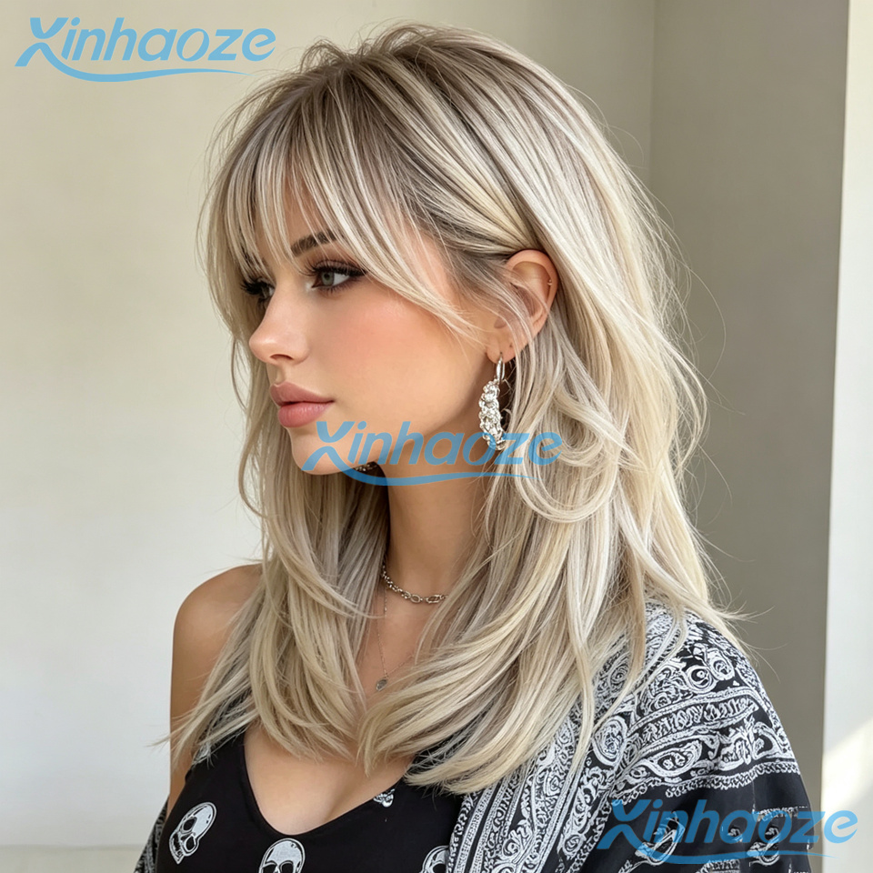 프린지 인모 플래티넘 블론드 숏 브라질리언 13x4 레 - 613 Blonde Body Wave Lace Front Wig 리뷰 및 가격