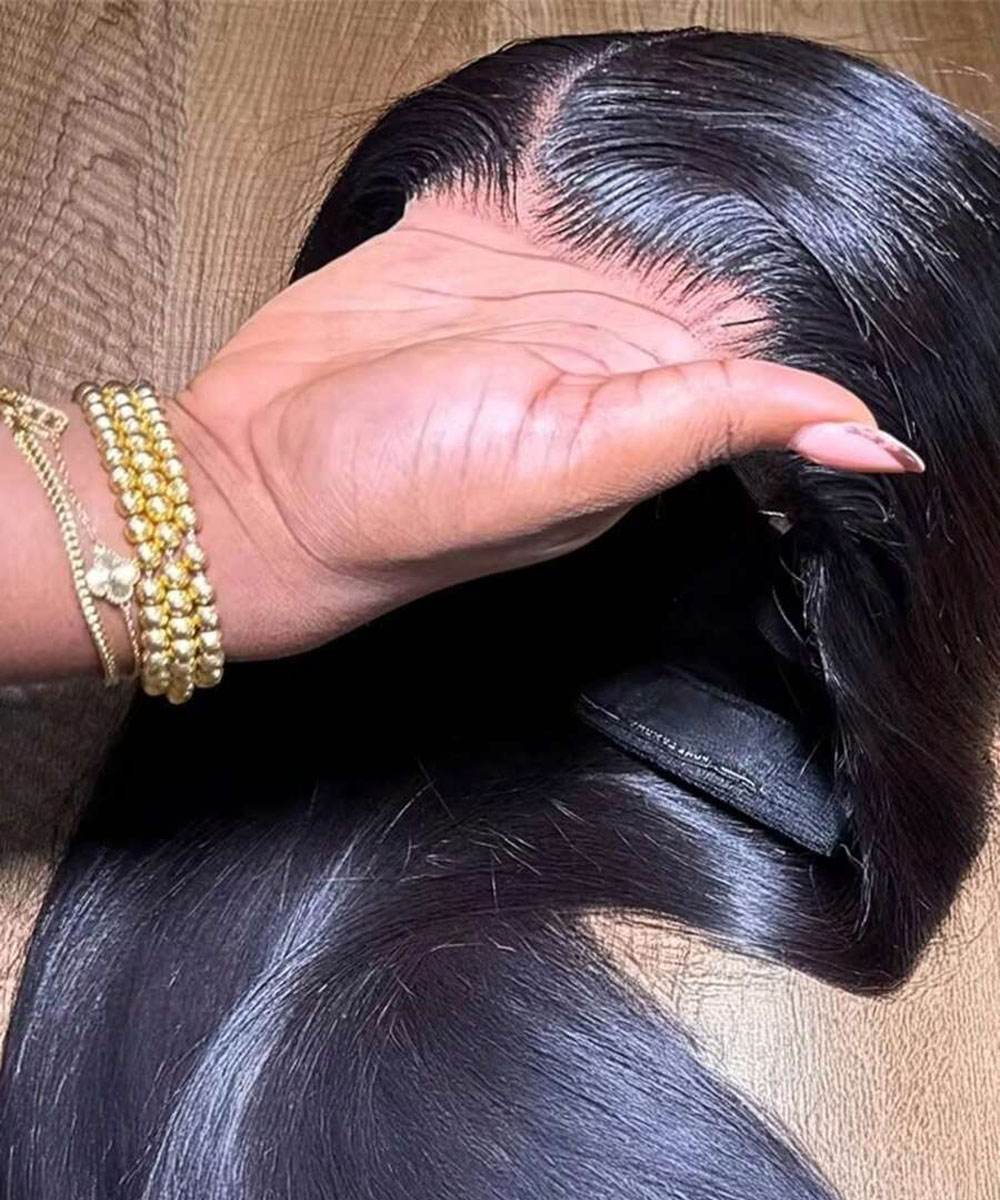 34인치 본 스트레이트 레이스 프론트 가발 인모 프리  - Hd Lace Frontal Wig Human Hair Pre Plucked 리뷰 및 가격