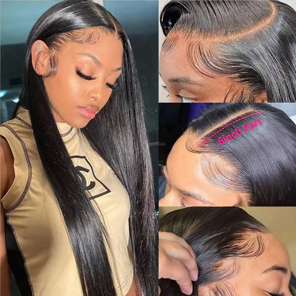 34인치 본 스트레이트 레이스 프론트 가발 인모 프리  - Hd Lace Frontal Wig Human Hair Pre Plucked 리뷰 및 가격