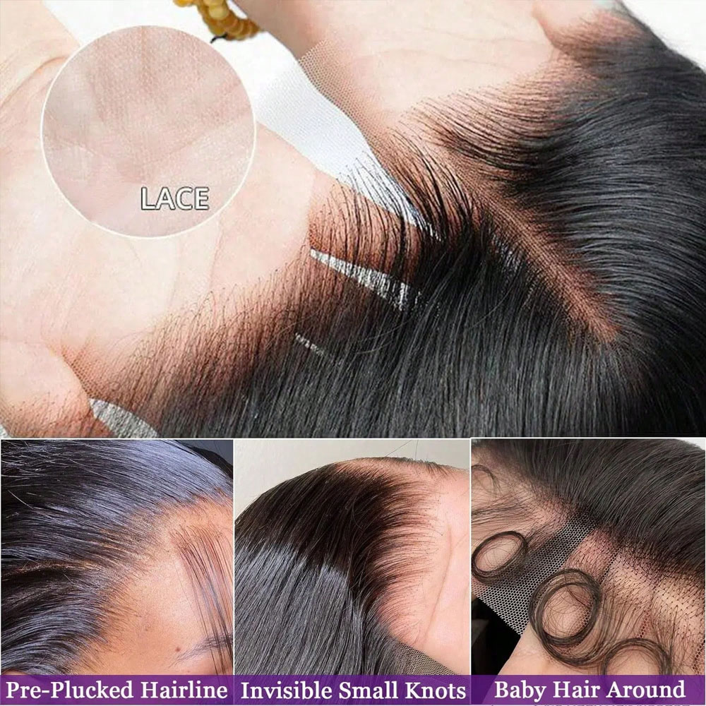 34인치 본 스트레이트 레이스 프론트 가발 인모 프리  - Hd Lace Frontal Wig Human Hair Pre Plucked 리뷰 및 가격