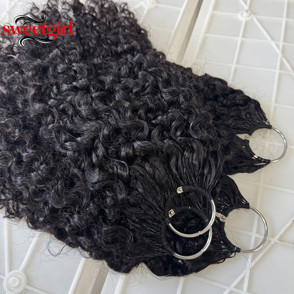 픽시 컬리 내추럴 블랙 100% 인모 12A 여성용 버 - Water Wave Bulk Human Hair For Braiding 리뷰 및 가격