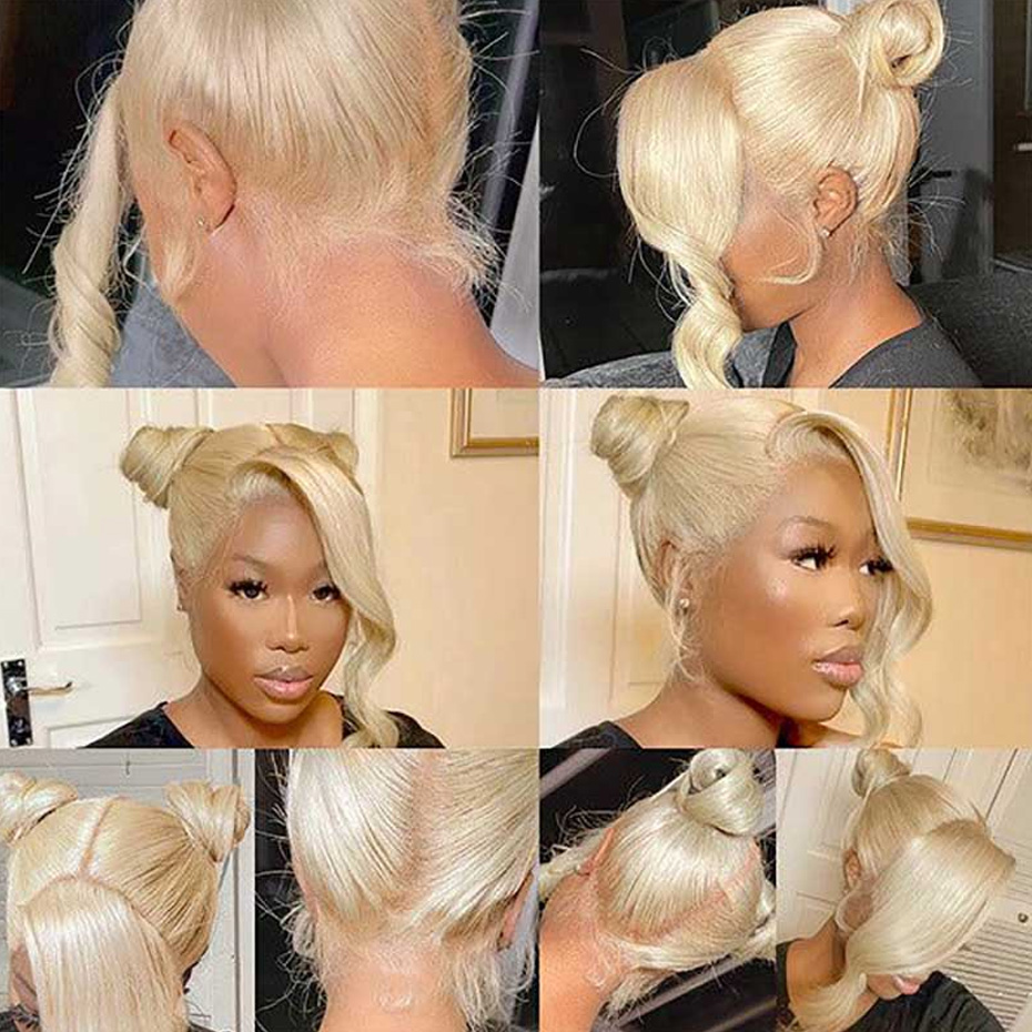 613 블론드 360 레이스 바디 웨이브 가발 인모 생 - 613 Blonde Body Wave Lace Front Wig 리뷰 및 가격