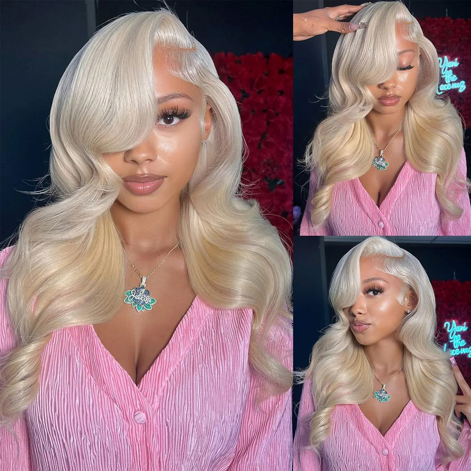 613 블론드 360 레이스 바디 웨이브 가발 인모 생 - 613 Blonde Body Wave Lace Front Wig 리뷰 및 가격