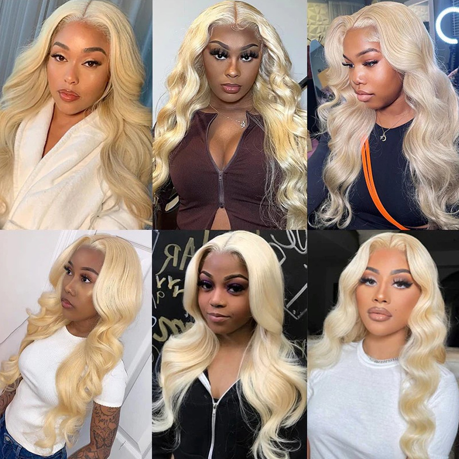 613 블론드 360 레이스 바디 웨이브 가발 인모 생 - 613 Blonde Body Wave Lace Front Wig 리뷰 및 가격