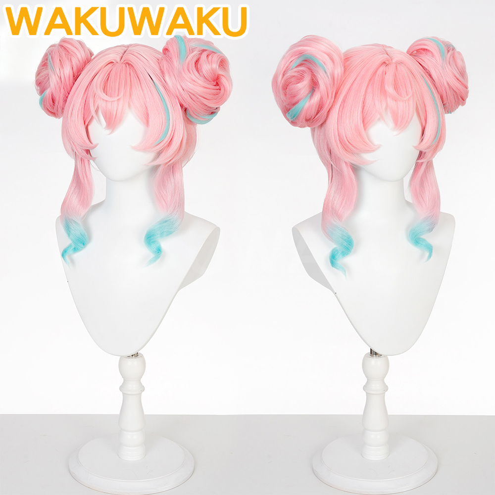 히아신 코스프레 가발, 게임 ‘붕괴: 스타레일’의 와쿠 - Synthetic Wigs 리뷰 및 가격