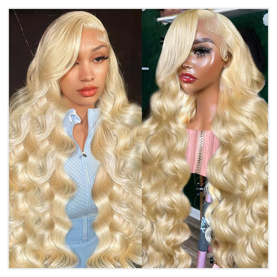 613 허니 블론드 13x4 레이스 프론트 인모 가발  - 613 Blonde Body Wave Lace Front Wig 리뷰 및 가격