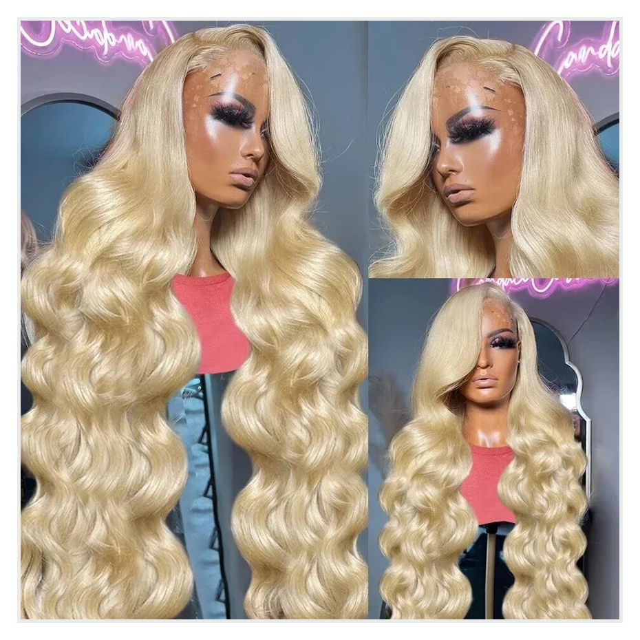 613 허니 블론드 13x4 레이스 프론트 인모 가발  - 613 Blonde Body Wave Lace Front Wig 리뷰 및 가격