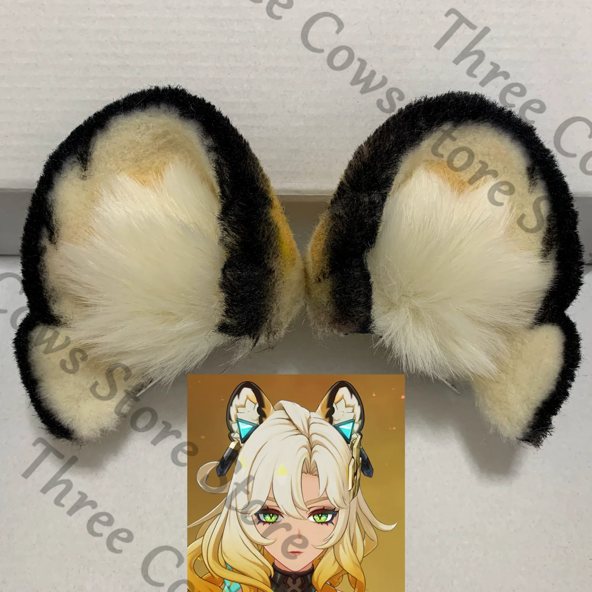 원신 임팩트 시론넨 코스프레, 애니메이션 동물 귀 모양 - Hair Clips 리뷰 및 가격